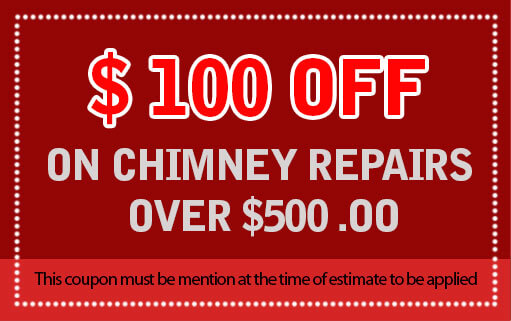 $100 Off on Chimney Repairs over $500
